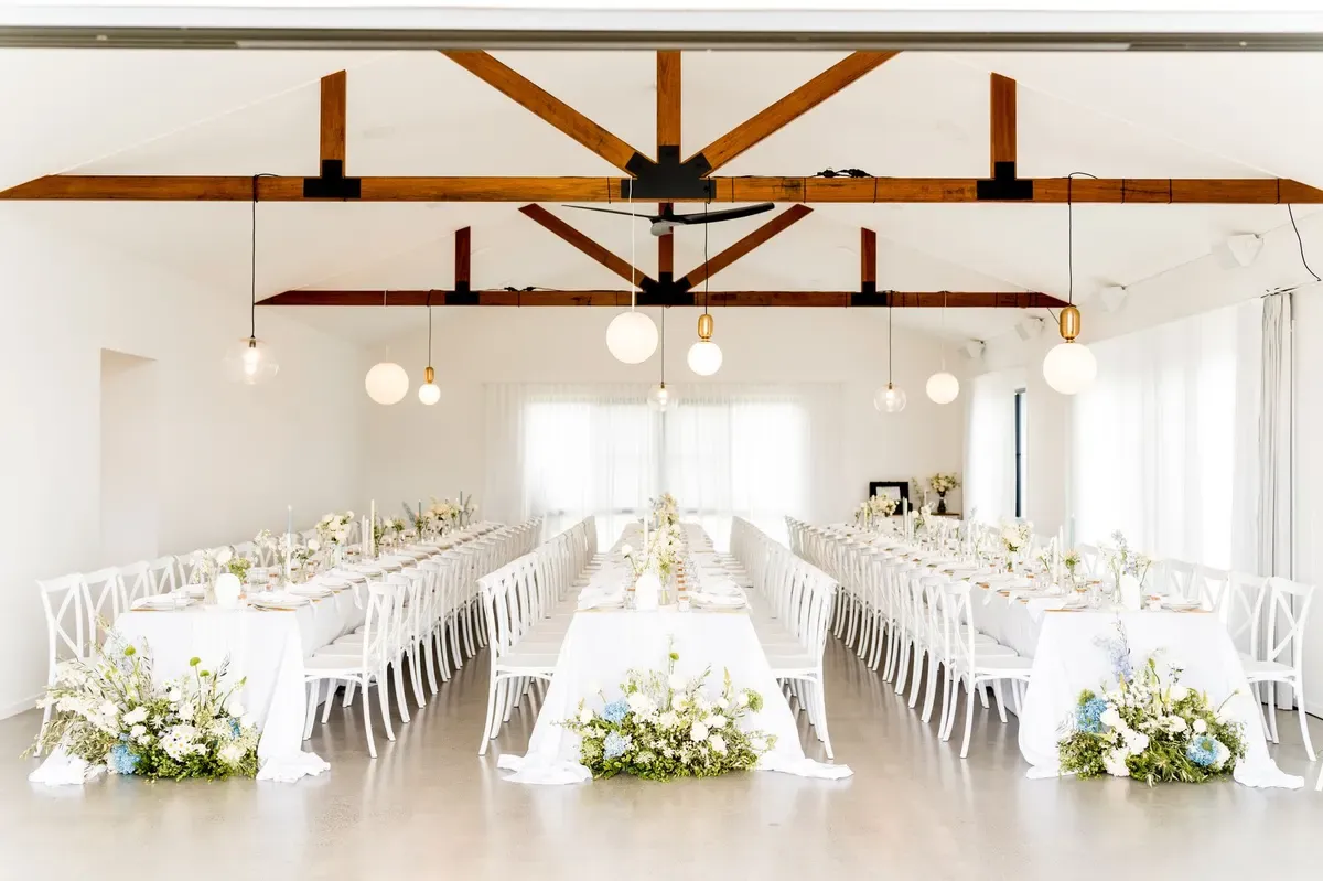 The Grand Room reception space at Maroon Hill